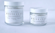 white clay mask