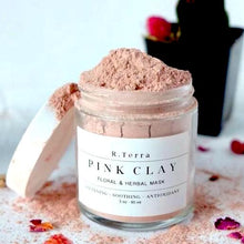 pink clay mask