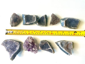 agate and grade A amethyst