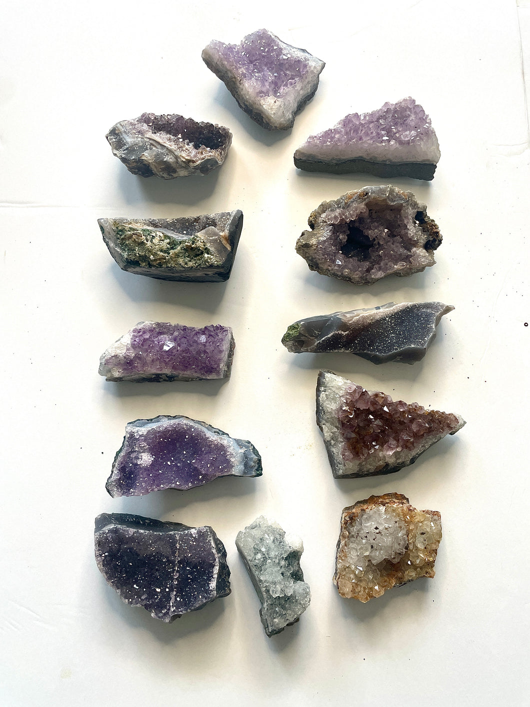 grade A amethyst and agate