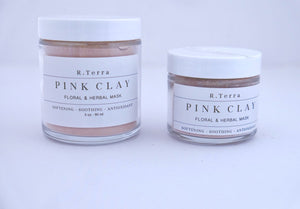 pink clay mask 