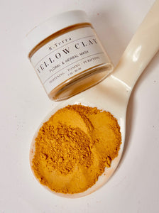 Yellow clay mask 
