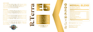E5 Natural - Energy & Vitality Premium Capsules